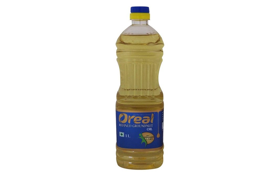 Oreal Refined Groundnut Oil    Bottle  1 litre
